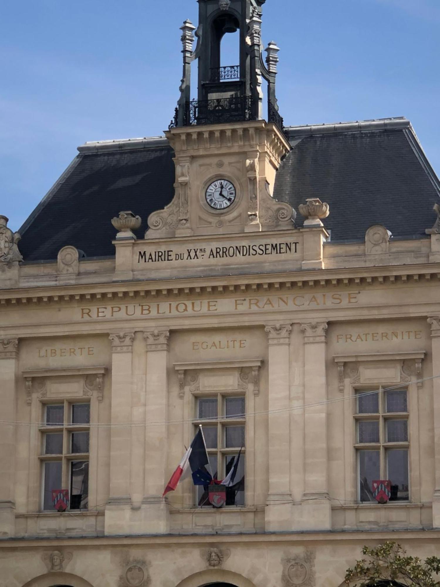 Metro Gambetta Apartment Paris Bagian luar foto